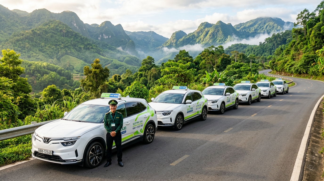 Taxi Đắk Mil đi tỉnh